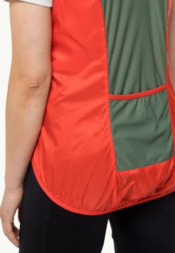 Fietsen|Voor- En Najaarsjacks/-Jassen|Jack Wolfskin Morobbia Wind Vest W
