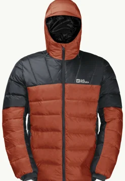 Wandelen|Voor- En Najaarsjacks/-Jassen|Jack Wolfskin Nebelhorn Down Hoody M