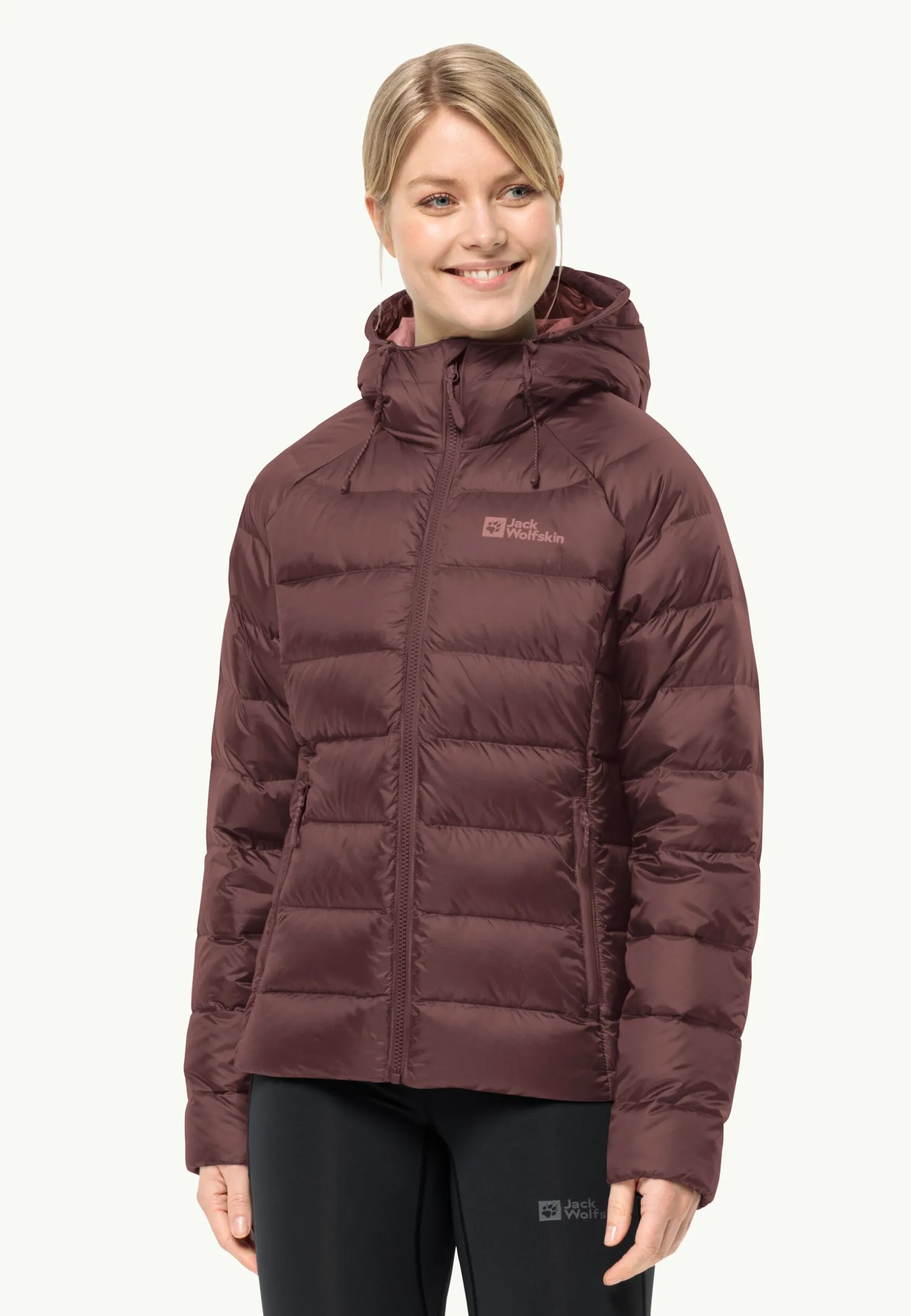 Wandelen|Voor- En Najaarsjacks/-Jassen|Jack Wolfskin Nebelhorn Down Hoody W