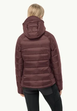 Wandelen|Voor- En Najaarsjacks/-Jassen|Jack Wolfskin Nebelhorn Down Hoody W