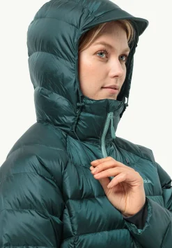 Wandelen|Voor- En Najaarsjacks/-Jassen|Jack Wolfskin Nebelhorn Down Hoody W