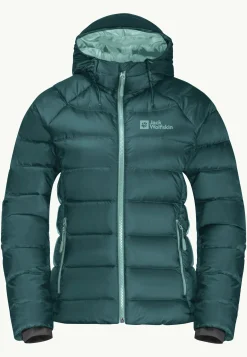 Wandelen|Voor- En Najaarsjacks/-Jassen|Jack Wolfskin Nebelhorn Down Hoody W