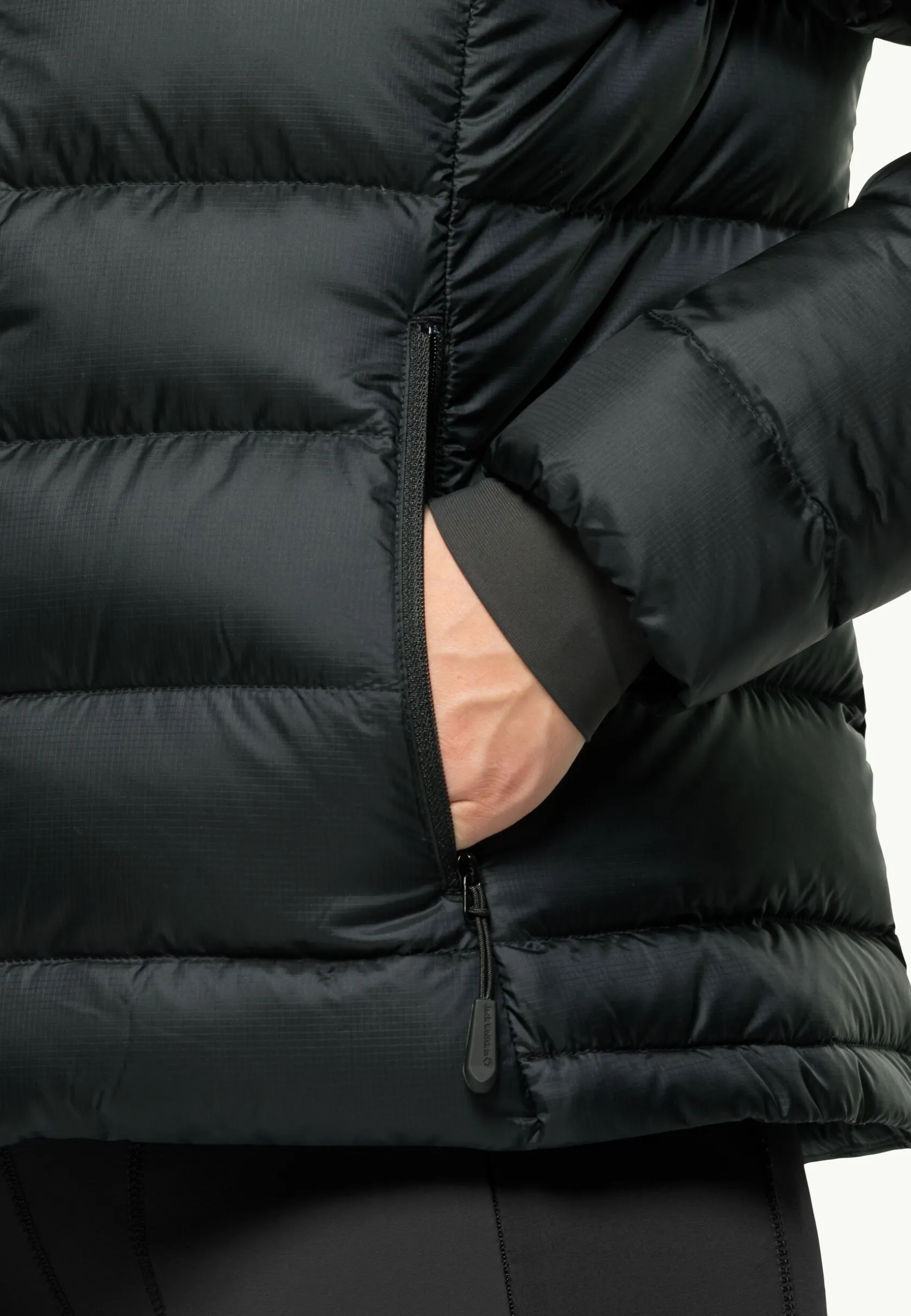 Wandelen|Voor- En Najaarsjacks/-Jassen|Jack Wolfskin Nebelhorn Down Hoody W
