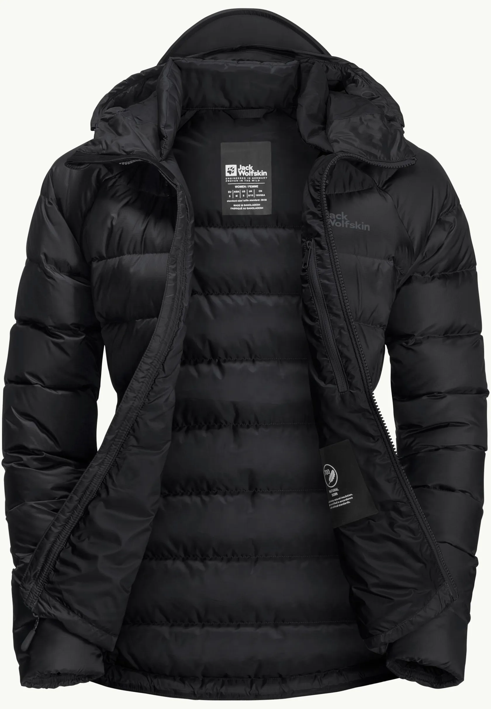 Wandelen|Voor- En Najaarsjacks/-Jassen|Jack Wolfskin Nebelhorn Down Hoody W