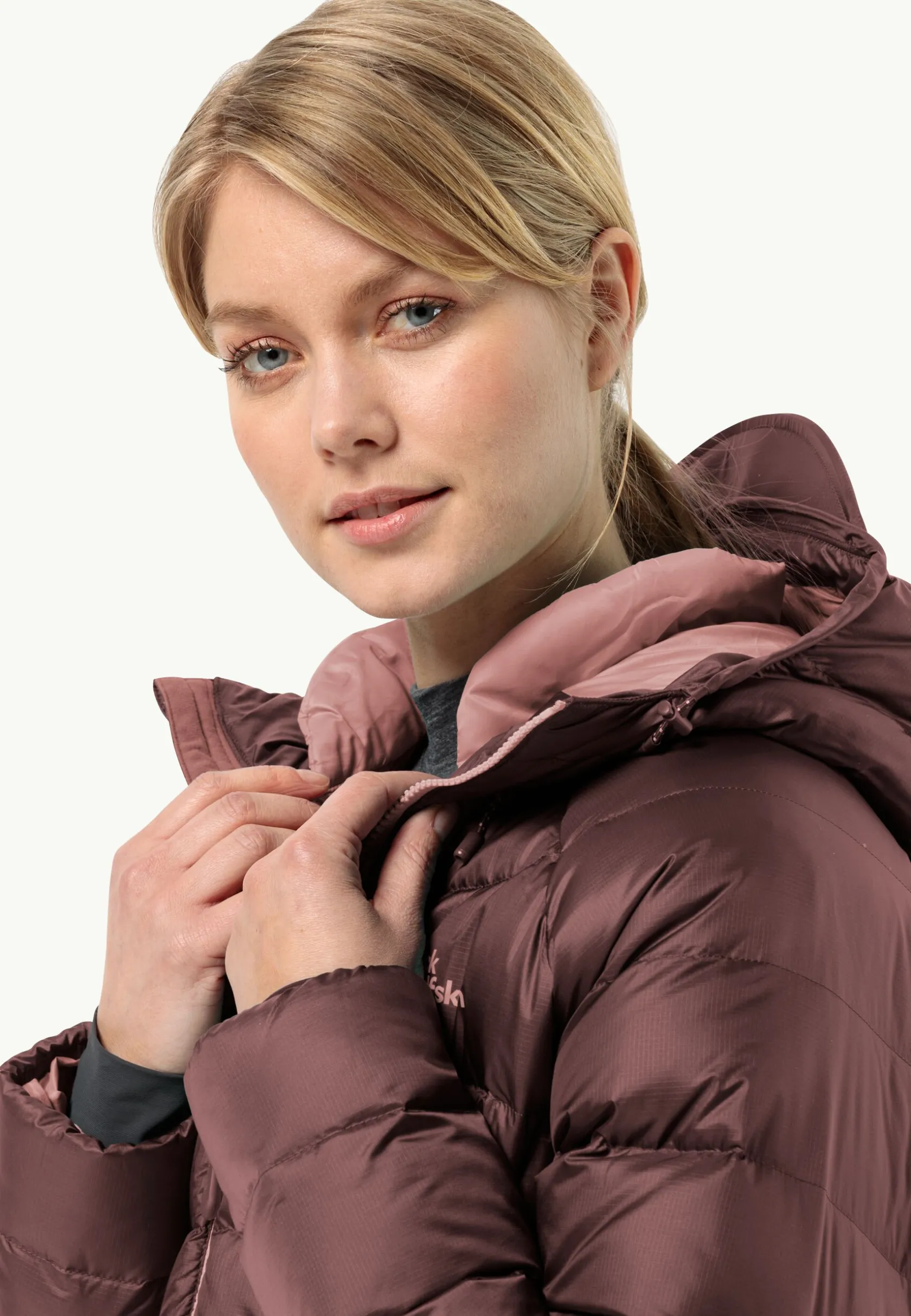 Wandelen|Voor- En Najaarsjacks/-Jassen|Jack Wolfskin Nebelhorn Down Hoody W