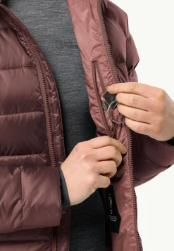 Wandelen|Voor- En Najaarsjacks/-Jassen|Jack Wolfskin Nebelhorn Down Hoody W