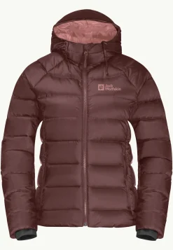 Wandelen|Voor- En Najaarsjacks/-Jassen|Jack Wolfskin Nebelhorn Down Hoody W