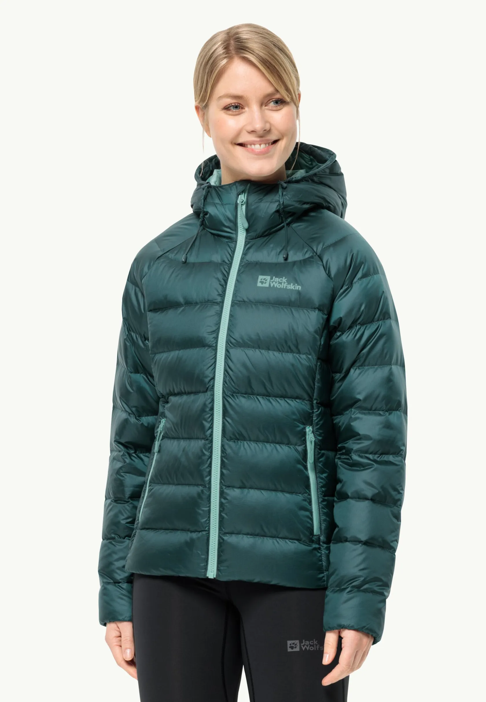 Wandelen|Voor- En Najaarsjacks/-Jassen|Jack Wolfskin Nebelhorn Down Hoody W