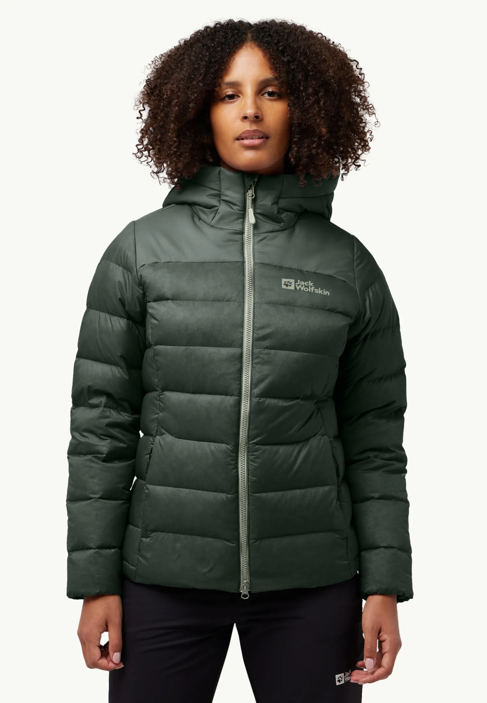 Isolatiejacks|Winterjacks|Jack Wolfskin Nebelhorn Down Hoody W Rds