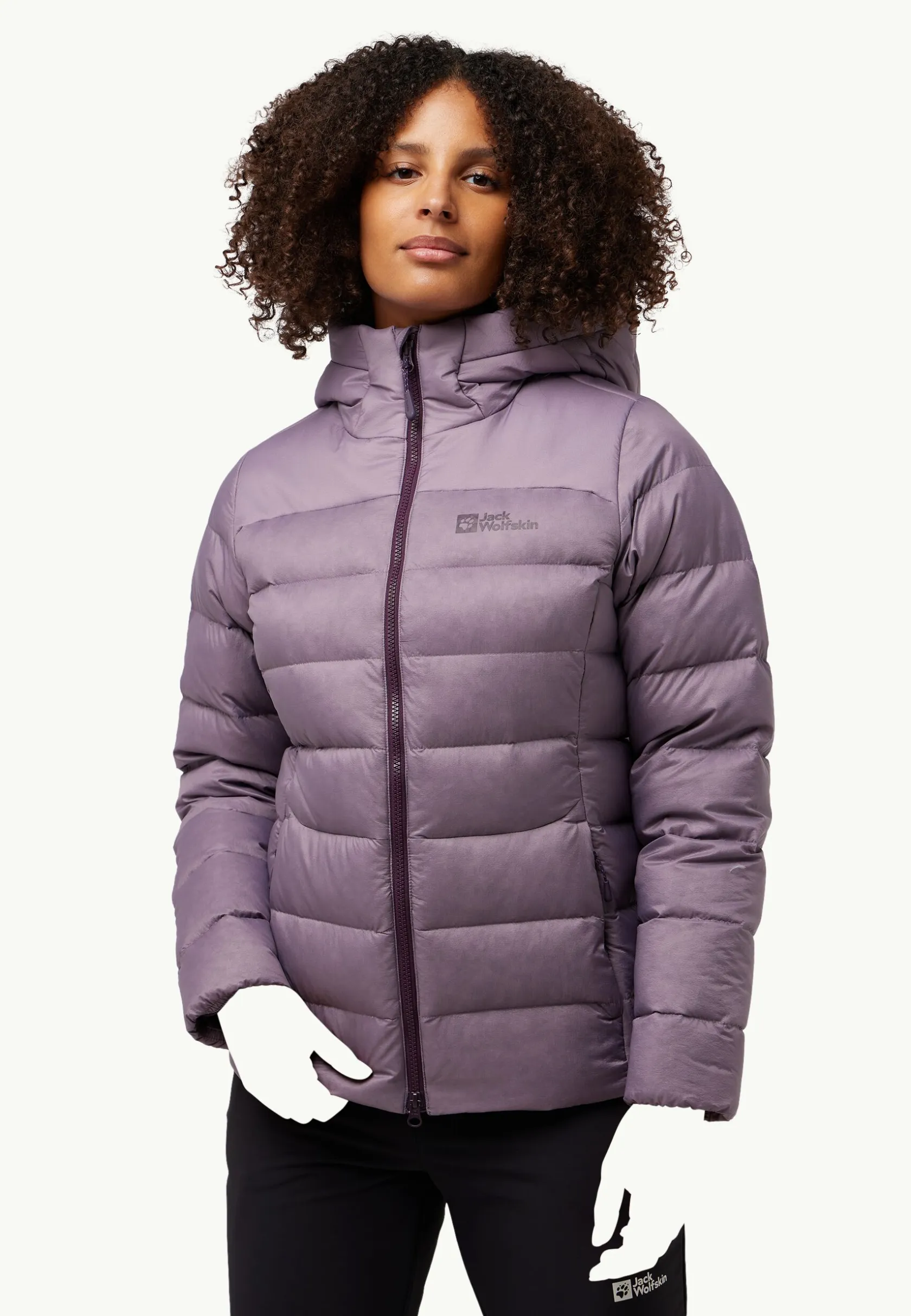 Isolatiejacks|Winterjacks|Jack Wolfskin Nebelhorn Down Hoody W Rds