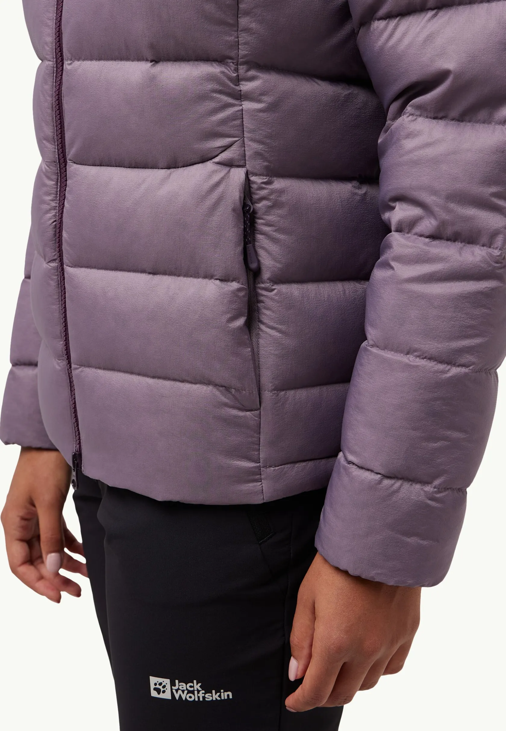 Isolatiejacks|Winterjacks|Jack Wolfskin Nebelhorn Down Hoody W Rds