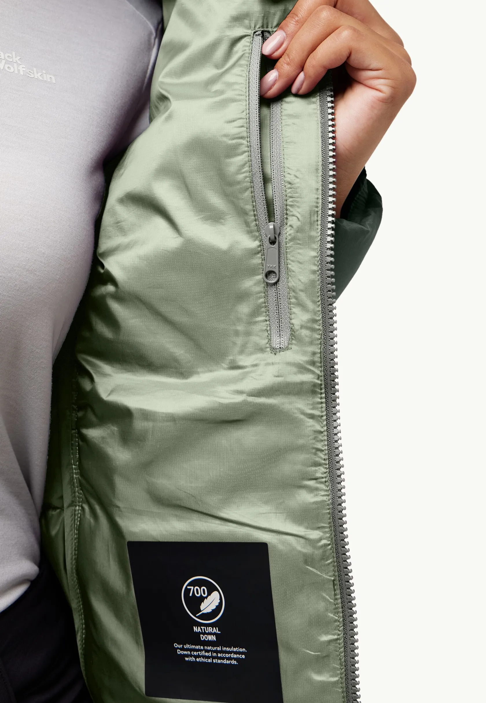 Isolatiejacks|Winterjacks|Jack Wolfskin Nebelhorn Down Hoody W Rds