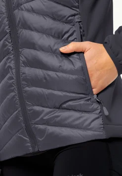 Voor- En Najaarsjacks/-Jassen|Fleece|Jack Wolfskin Nebelhorn Down Hybrid W