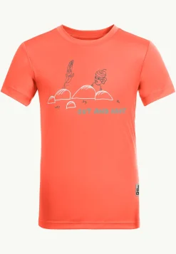 Functionele Shirts|T-Shirts & Longsleeves|Jack Wolfskin Out And About T Kids