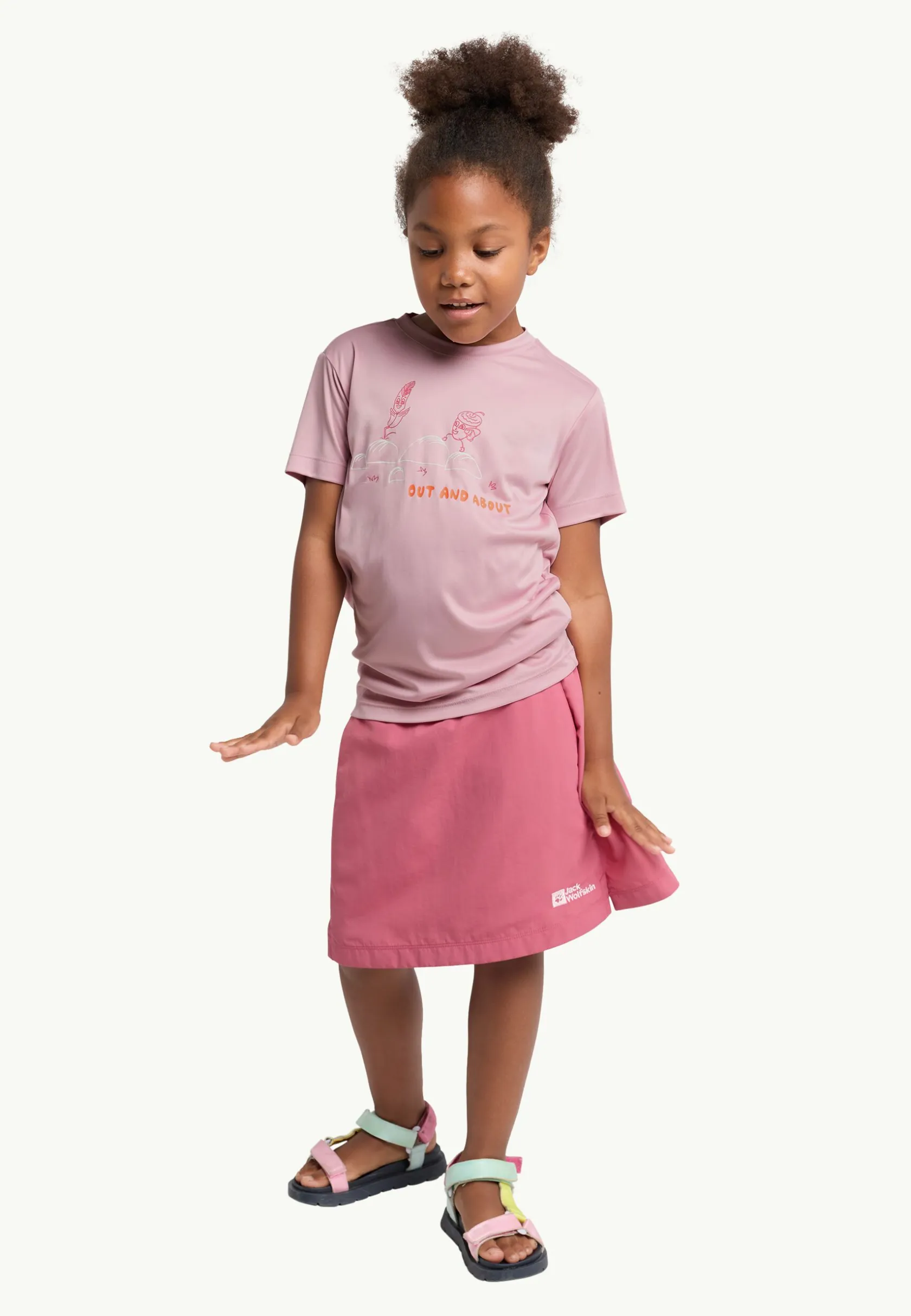 Functionele Shirts|T-Shirts & Longsleeves|Jack Wolfskin Out And About T Kids