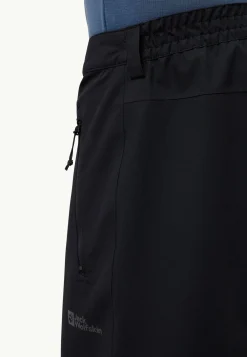 Regenbroek|Softshellbroeken|Jack Wolfskin Parana Pants M black