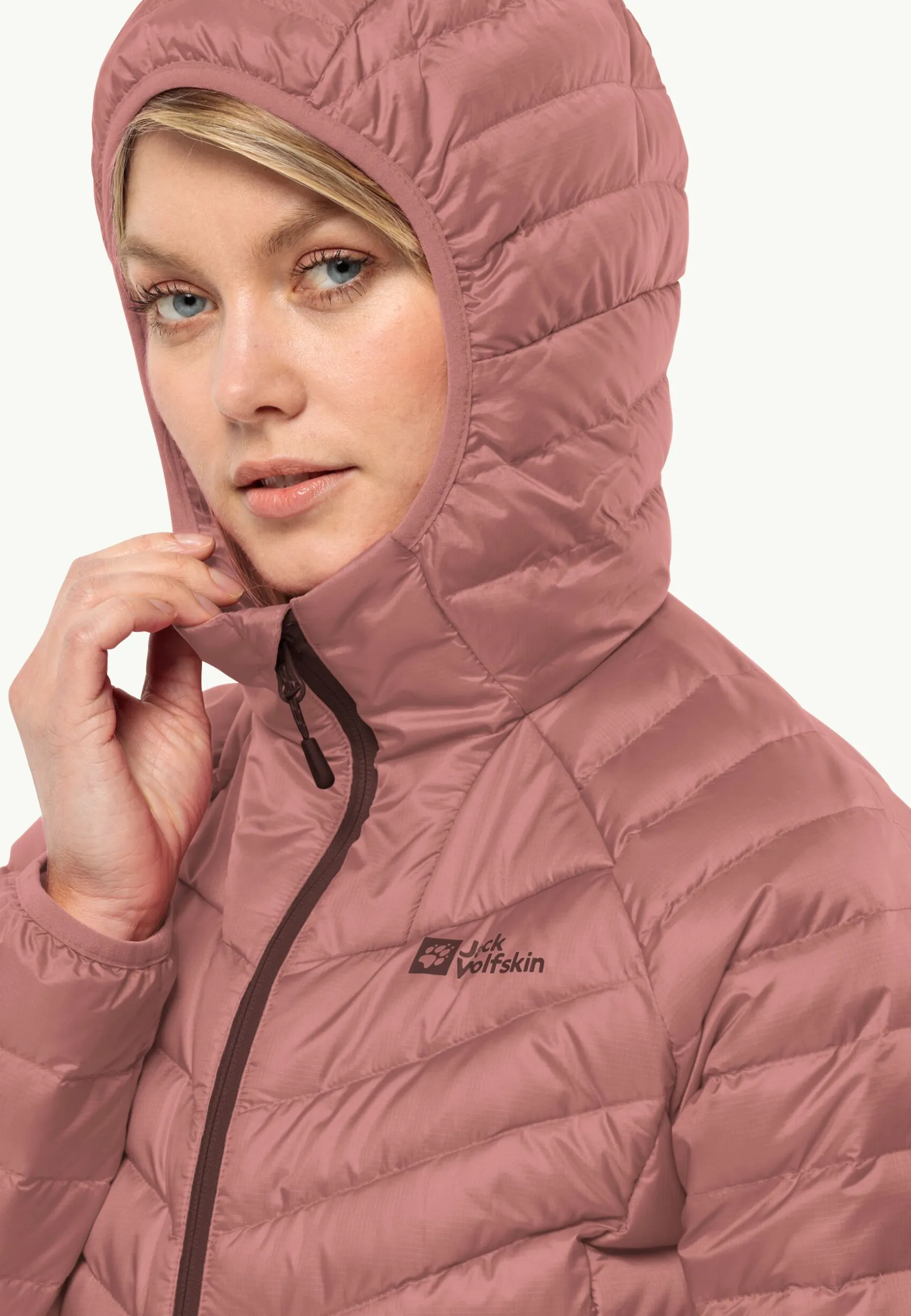 Wandelen|Voor- En Najaarsjacks/-Jassen|Jack Wolfskin Passamani Down Hoody W