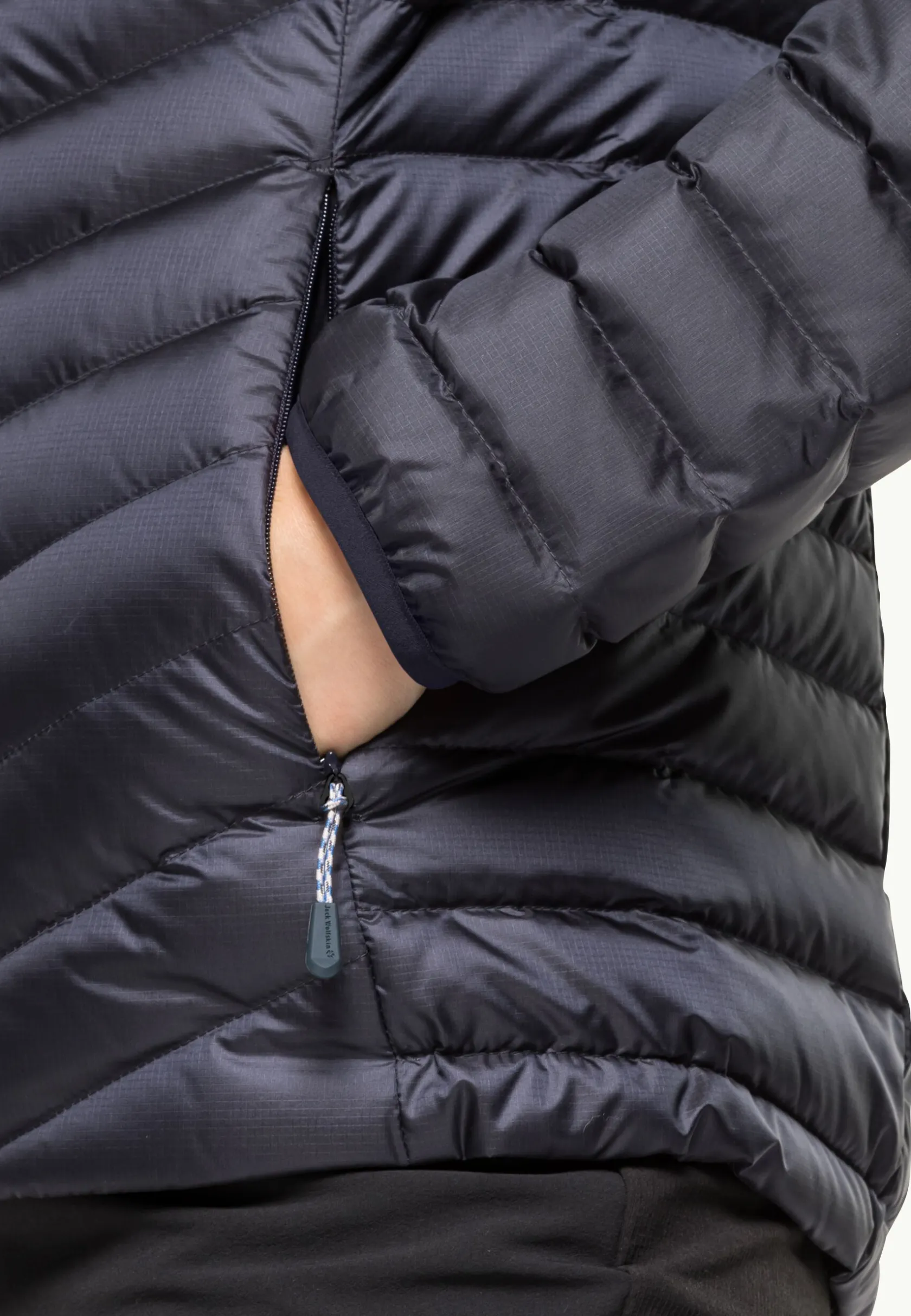Wandelen|Voor- En Najaarsjacks/-Jassen|Jack Wolfskin Passamani Down Hoody W