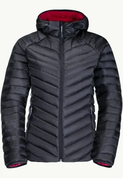 Wandelen|Voor- En Najaarsjacks/-Jassen|Jack Wolfskin Passamani Down Hoody W