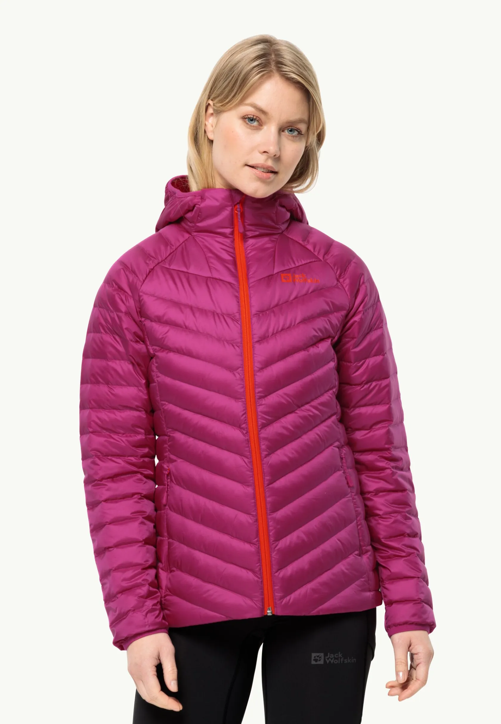 Wandelen|Voor- En Najaarsjacks/-Jassen|Jack Wolfskin Passamani Down Hoody W
