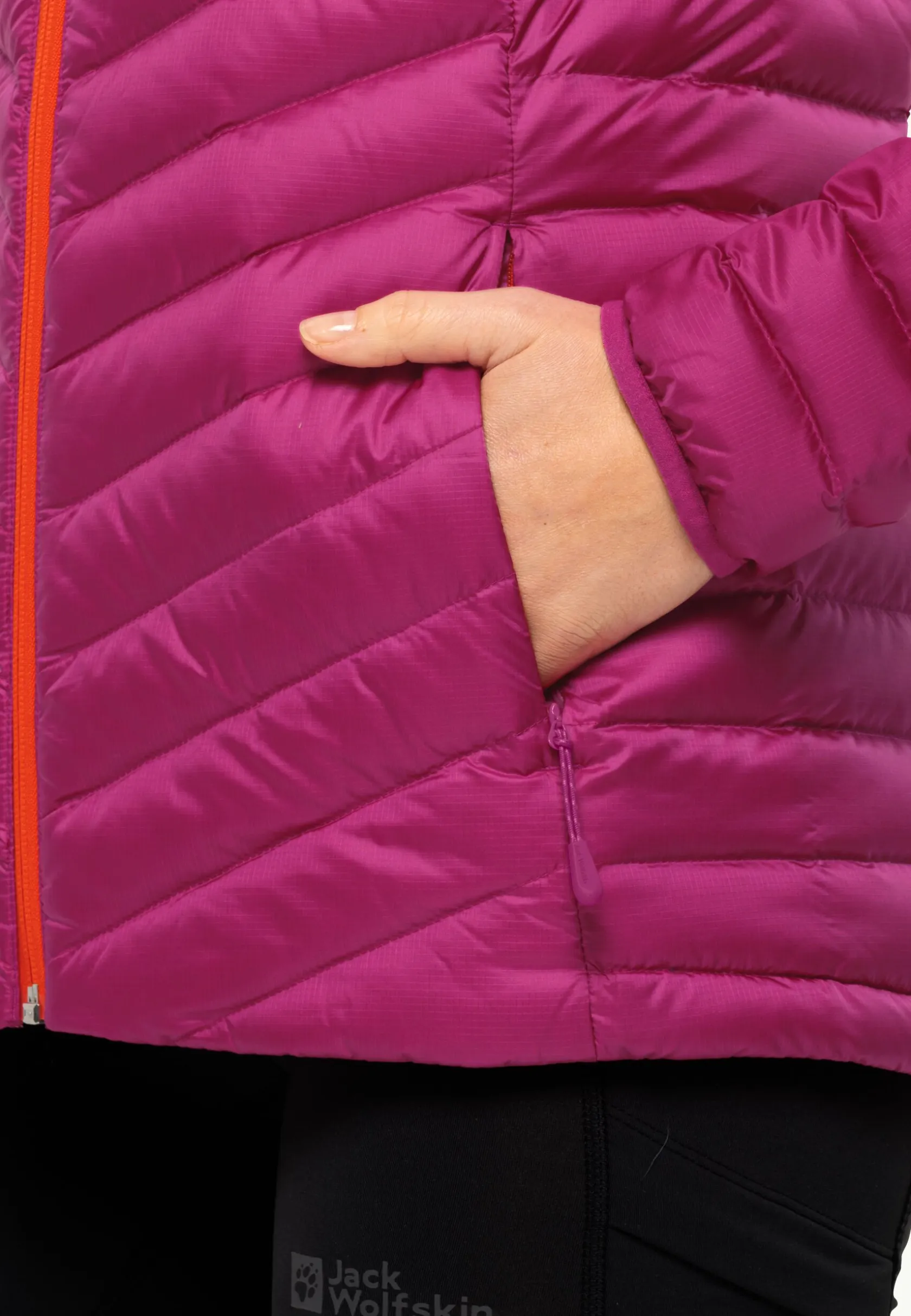 Wandelen|Voor- En Najaarsjacks/-Jassen|Jack Wolfskin Passamani Down Hoody W