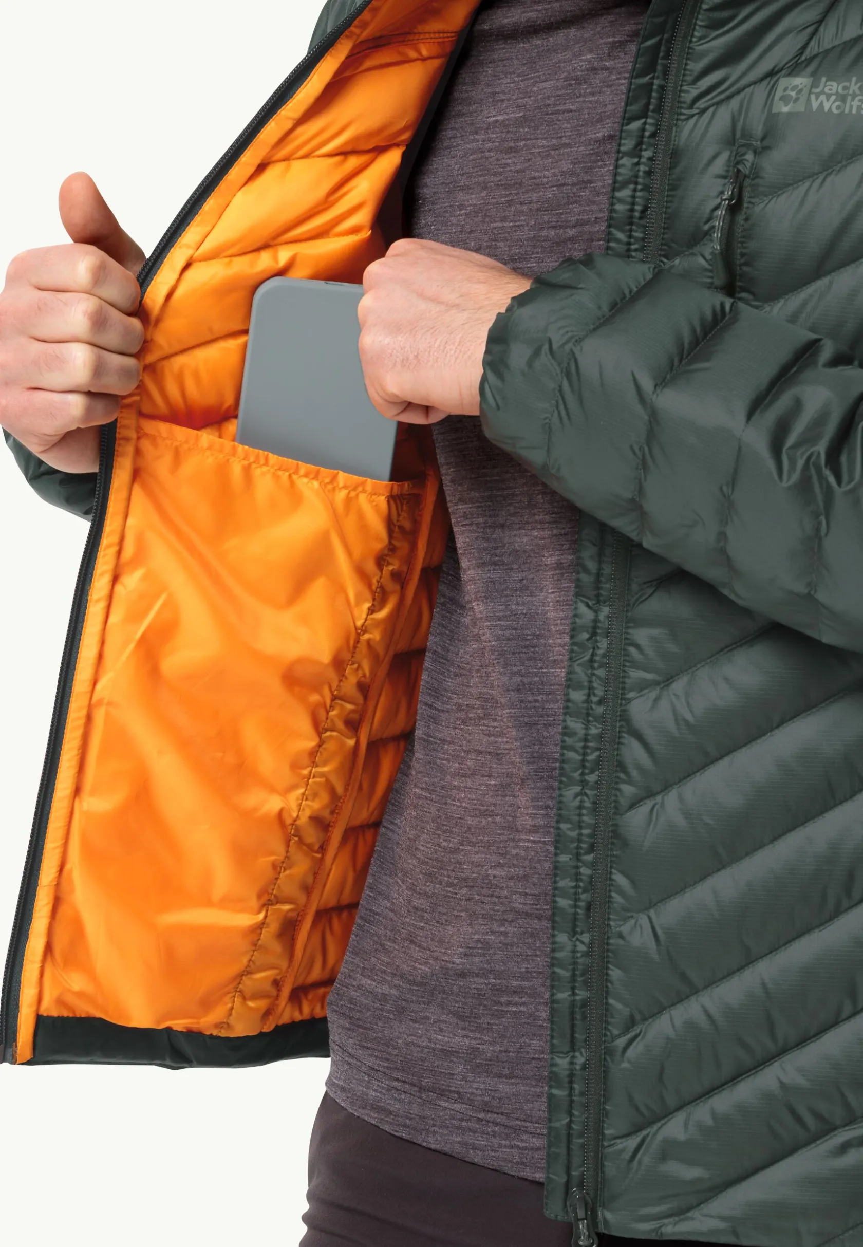 Wandelen|Voor- En Najaarsjacks/-Jassen|Jack Wolfskin Passamani Down Jkt M