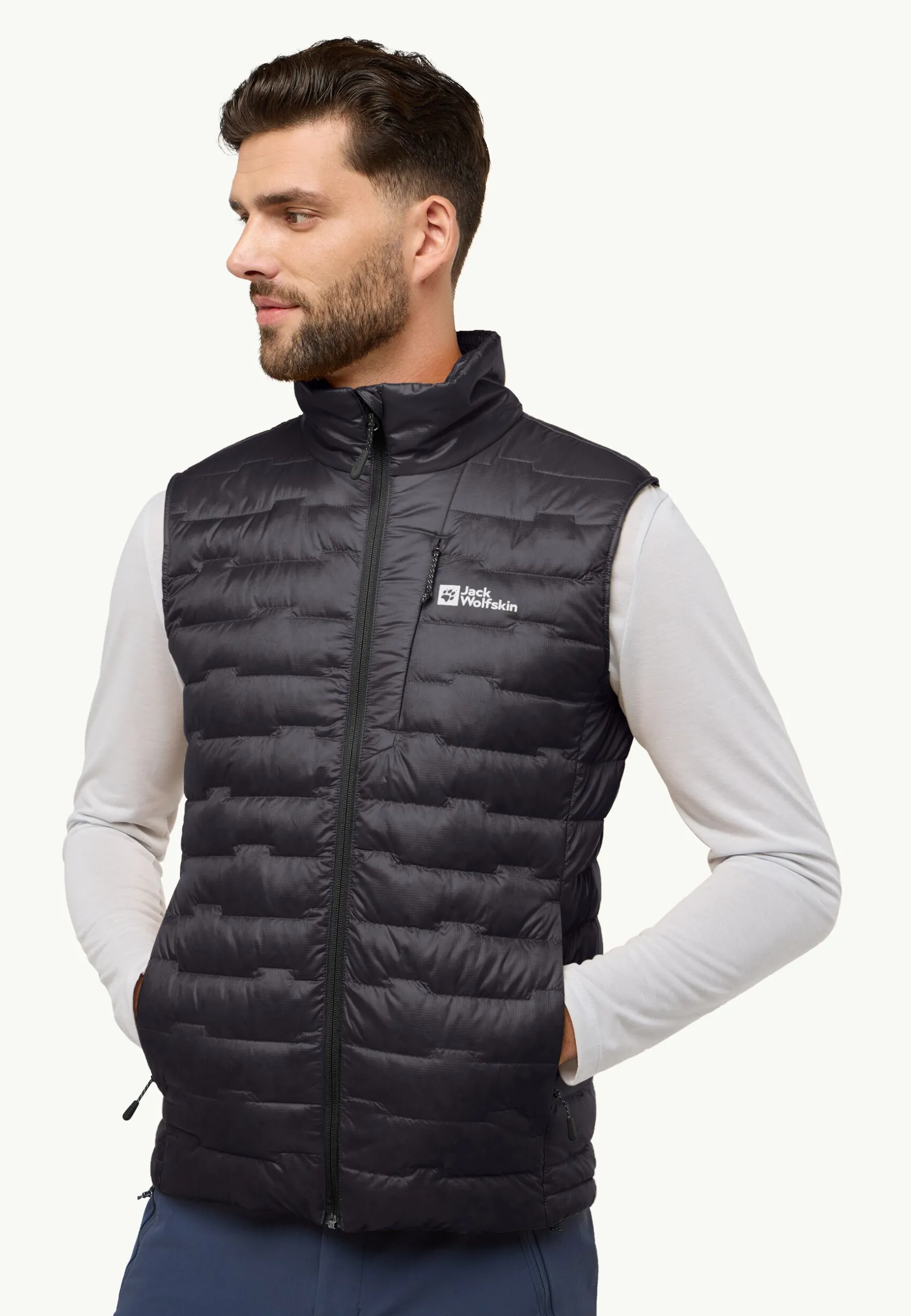 Bodywarmers|Jack Wolfskin Passamani Down Vest M Rds Phantom
