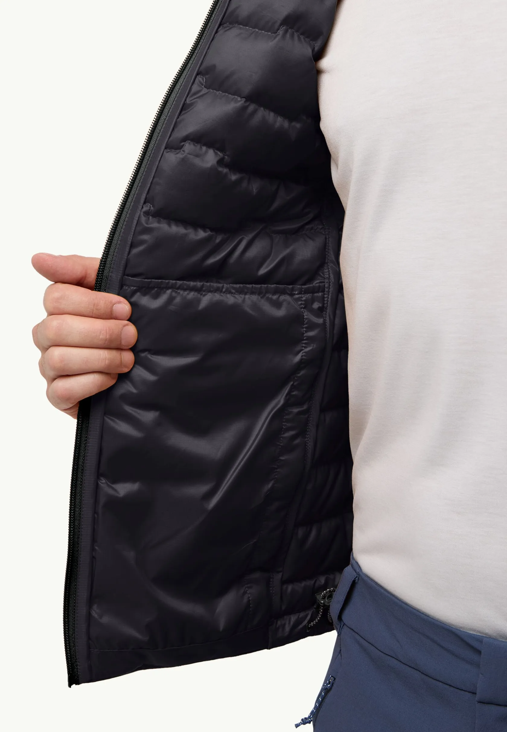 Bodywarmers|Jack Wolfskin Passamani Down Vest M Rds Phantom