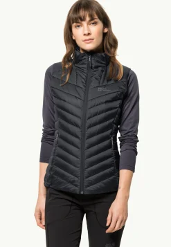 Wandelen|Voor- En Najaarsjacks/-Jassen|Jack Wolfskin Passamani Down Vest W