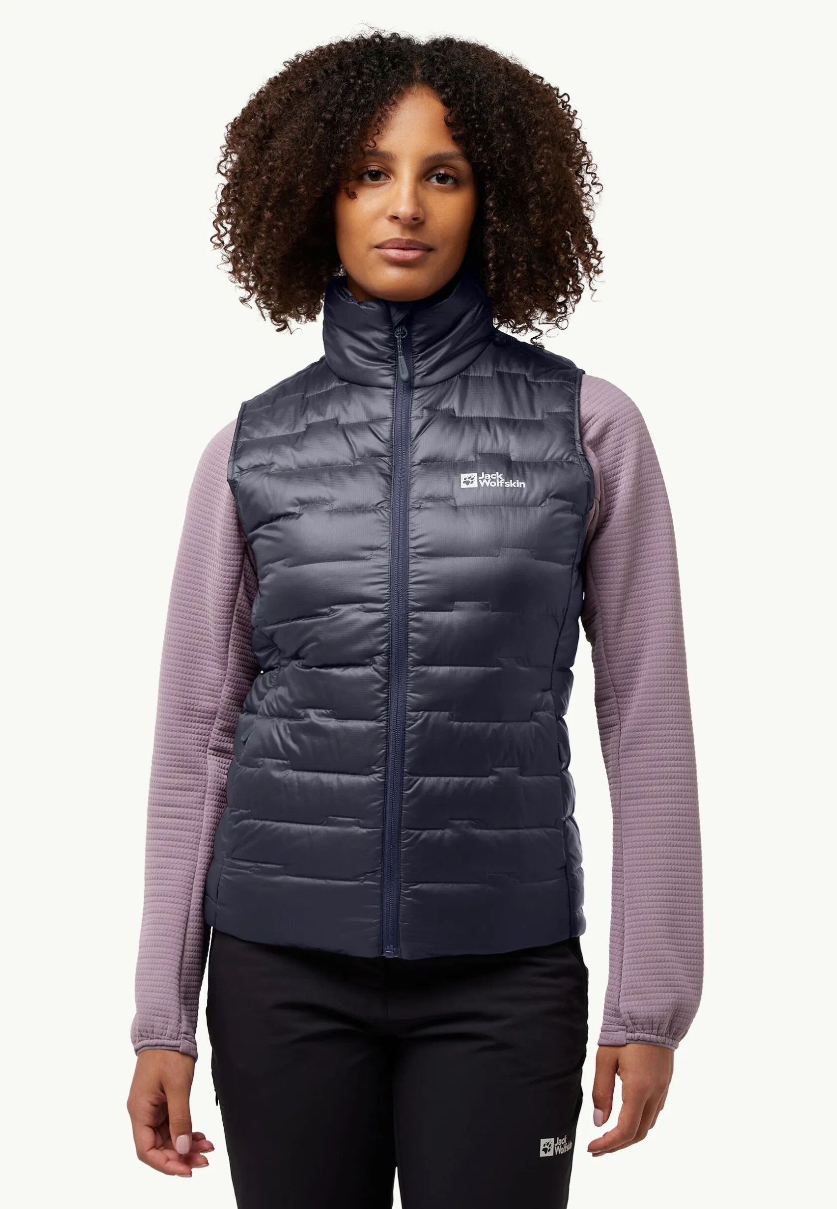 Voor- En Najaarsjacks/-Jassen|Bodywarmers|Jack Wolfskin Passamani Down Vest W Rds Graphite