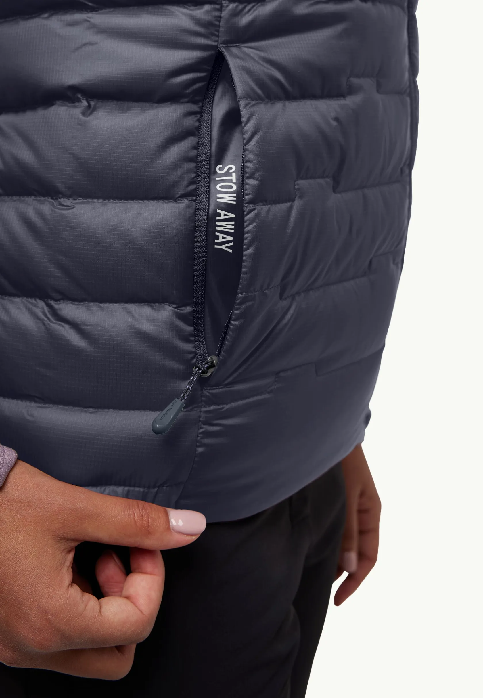Voor- En Najaarsjacks/-Jassen|Bodywarmers|Jack Wolfskin Passamani Down Vest W Rds Graphite