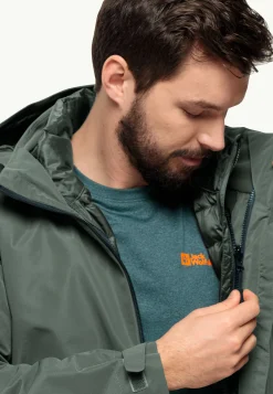 Wandelen|Voor- En Najaarsjacks/-Jassen|Jack Wolfskin Pilvi Down Jkt M Rds