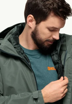Wandelen|Voor- En Najaarsjacks/-Jassen|Jack Wolfskin Pilvi Down Jkt M Rds