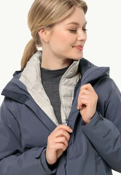 Wandelen|Voor- En Najaarsjacks/-Jassen|Jack Wolfskin Pilvi Down Jkt W Rds