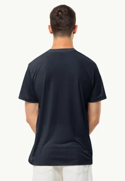 Lifestyle|Functionele Shirts|Jack Wolfskin Pocket Karana T M night blue