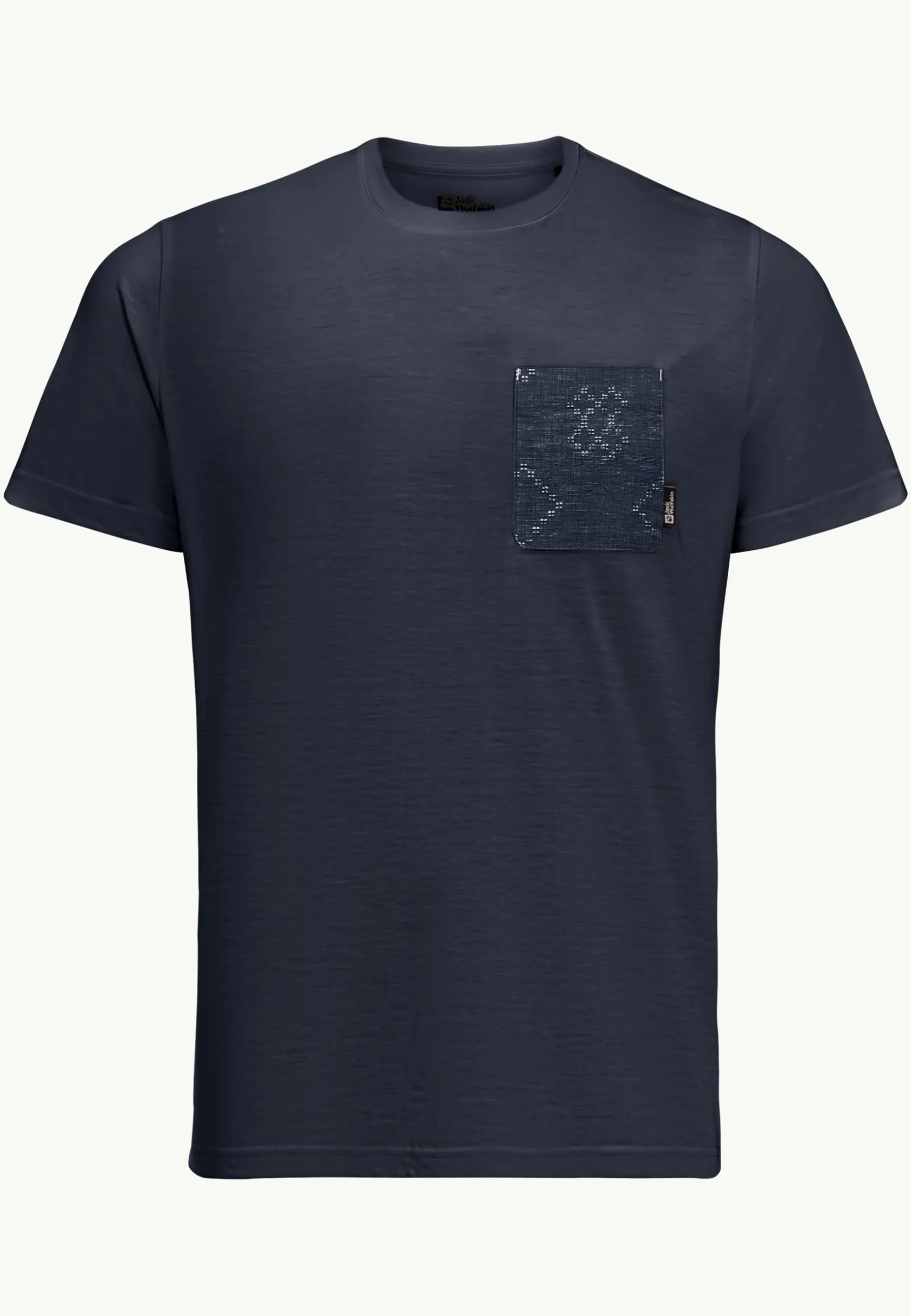 Lifestyle|Functionele Shirts|Jack Wolfskin Pocket Karana T M night blue