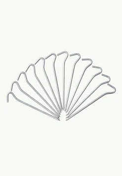 Tenten|Jack Wolfskin Power Peg (12 Pcs) Silver