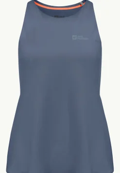 Functionele Shirts|Topjes & Tanktops|Jack Wolfskin Prelight Air Tank W Evening Sky