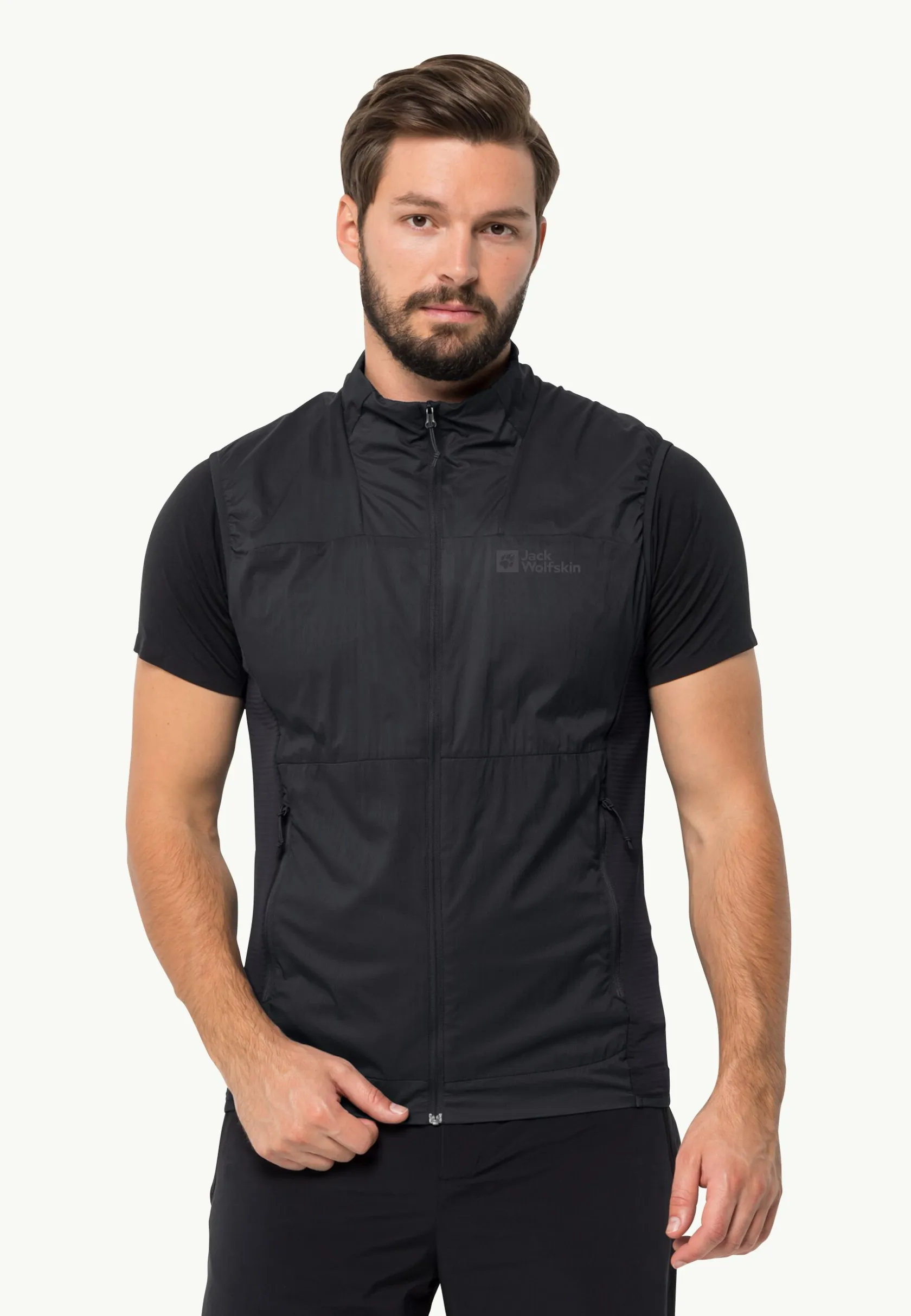 Wandelen|Voor- En Najaarsjacks/-Jassen|Jack Wolfskin Prelight Alpha Vest M black