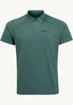Functionele Shirts|Poloshirts|Jack Wolfskin Prelight Chill Polo M