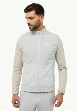 Voor- En Najaarsjacks/-Jassen|Bodywarmers|Jack Wolfskin Prelight Ins Vest M Cool Grey