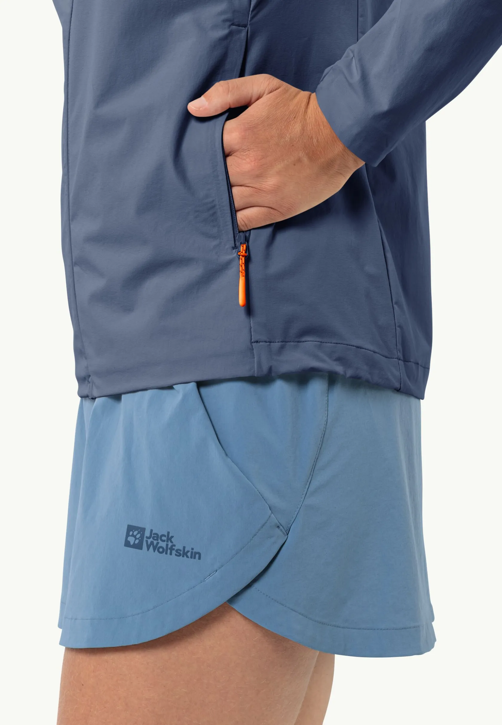 Wandelen|Voor- En Najaarsjacks/-Jassen|Jack Wolfskin Prelight Jkt W Evening Sky