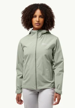 Voor- En Najaarsjacks/-Jassen|Regenjacks|Jack Wolfskin Prelight 2l Ins Jkt W mint leaf