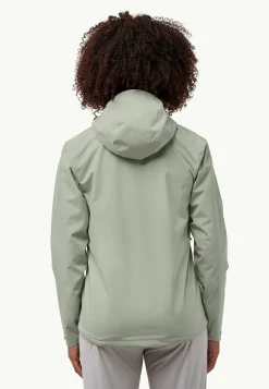 Voor- En Najaarsjacks/-Jassen|Regenjacks|Jack Wolfskin Prelight 2l Ins Jkt W mint leaf