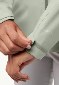 Voor- En Najaarsjacks/-Jassen|Regenjacks|Jack Wolfskin Prelight 2l Ins Jkt W mint leaf