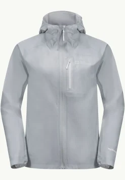 Wandelen|Voor- En Najaarsjacks/-Jassen|Jack Wolfskin Prelight 3l Jkt W Cool Grey