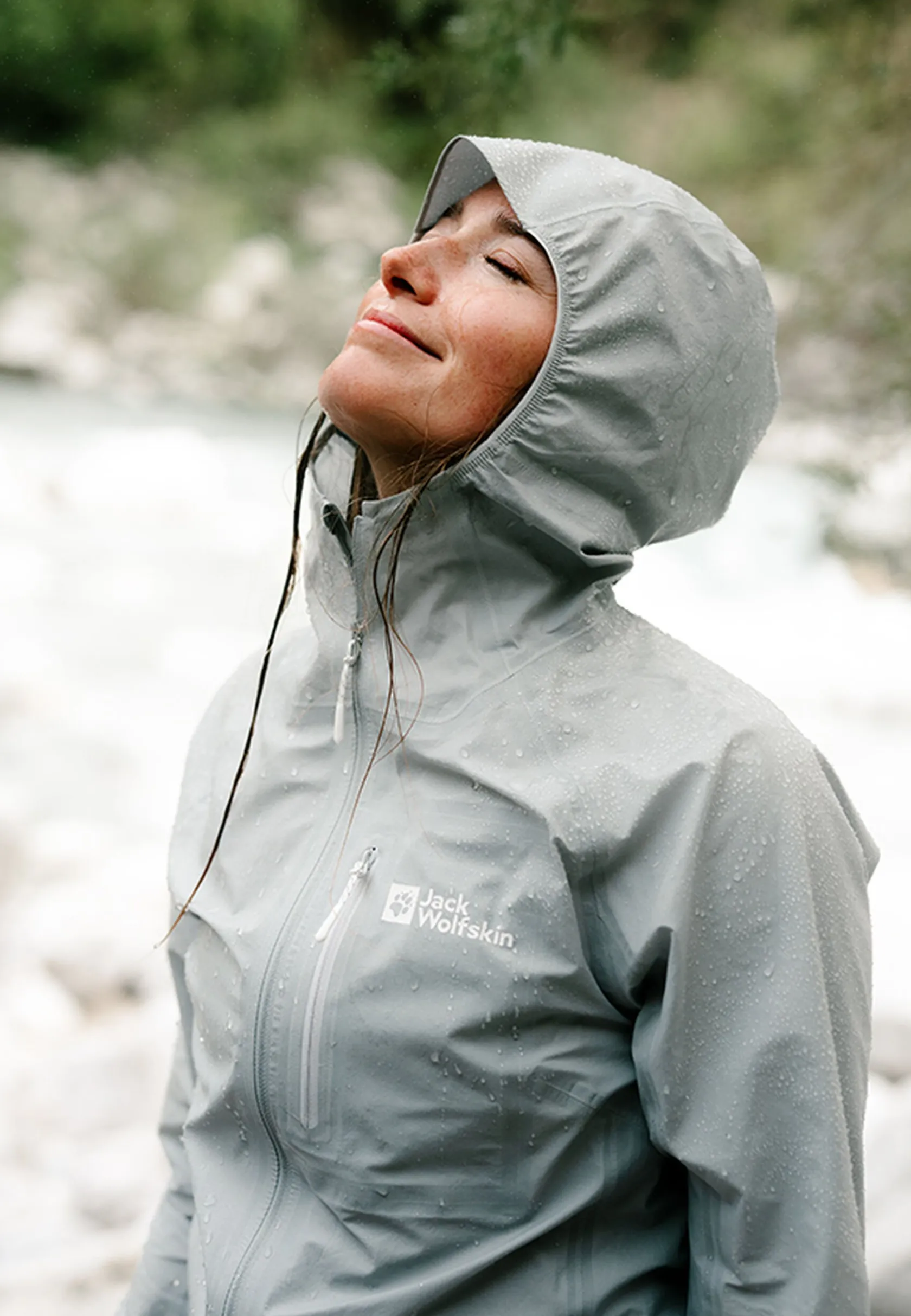 Wandelen|Voor- En Najaarsjacks/-Jassen|Jack Wolfskin Prelight 3l Jkt W Cool Grey