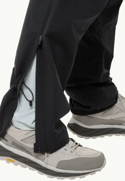 Regenbroek|Softshellbroeken|Jack Wolfskin Rainy Days 3l Pants M black