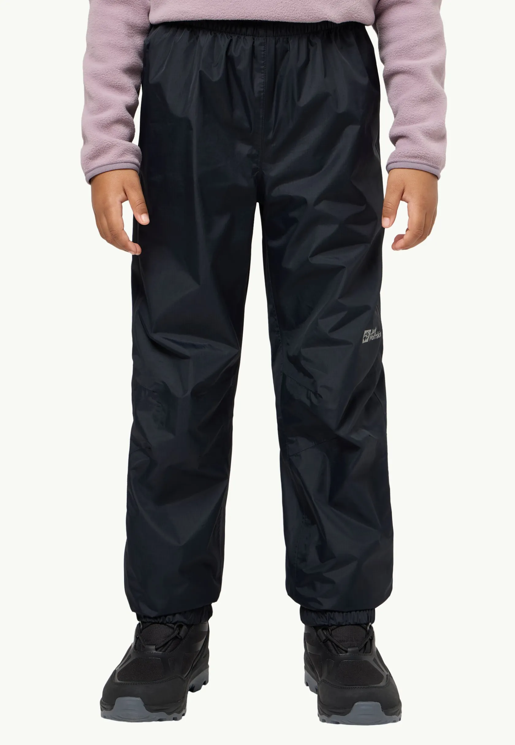 Casual Broeken|Sneeuwbroeken En Sneeuwpakken|Jack Wolfskin Rainy Days Pants Kids black
