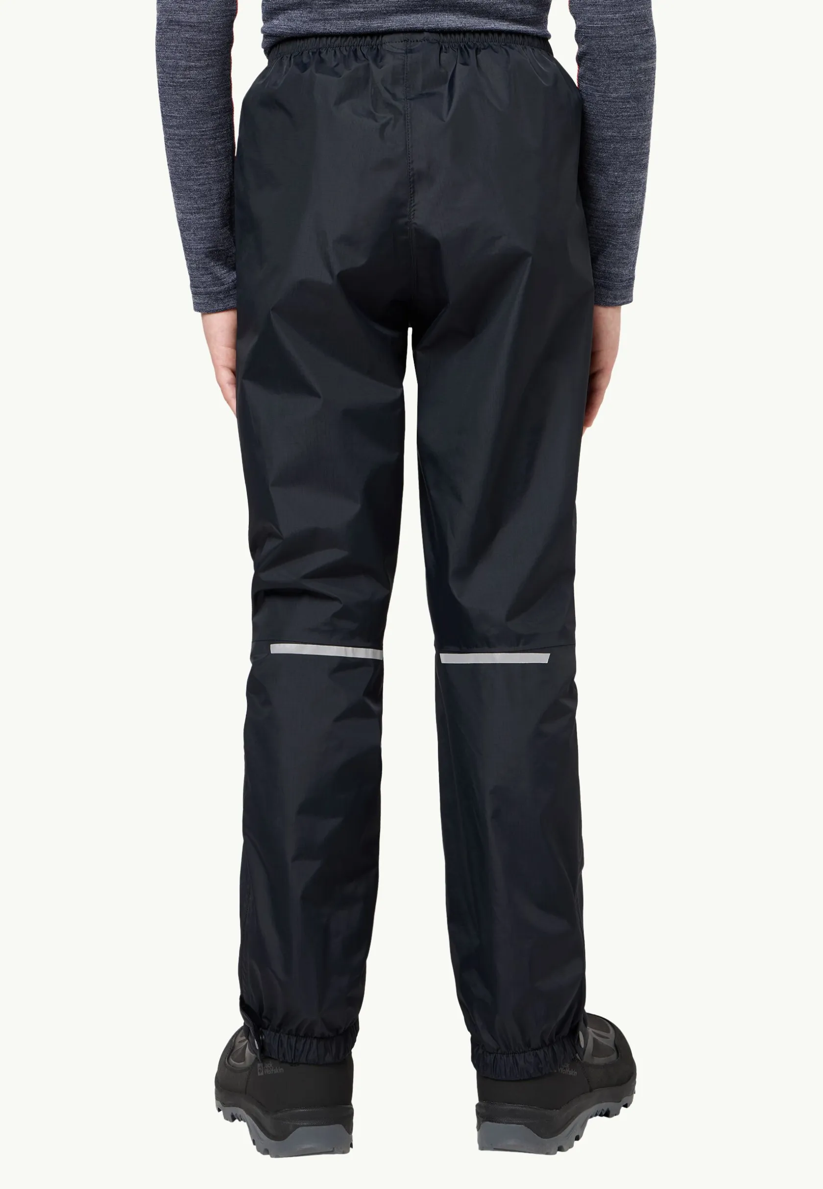 Casual Broeken|Sneeuwbroeken En Sneeuwpakken|Jack Wolfskin Rainy Days Pants Kids black